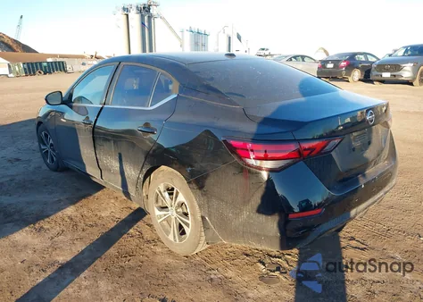 2020 Nissan Sentra Sv Xtronic Cvt z USA, uszkodzony, nr VIN 3N1AB8CV3LY207368